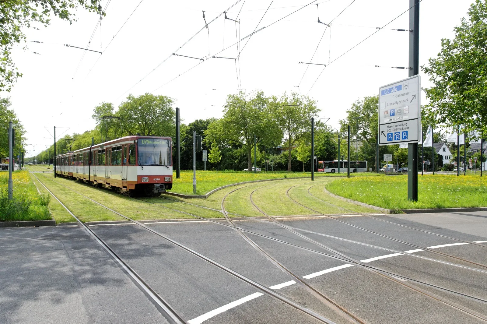 Freiligrathplatz, Zentrum der Stockumer Wohnviertel