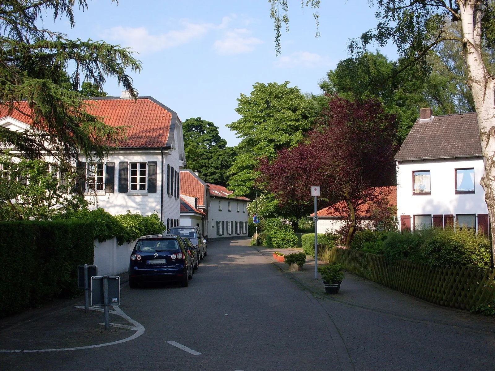 Ortsmitte von Kalkum