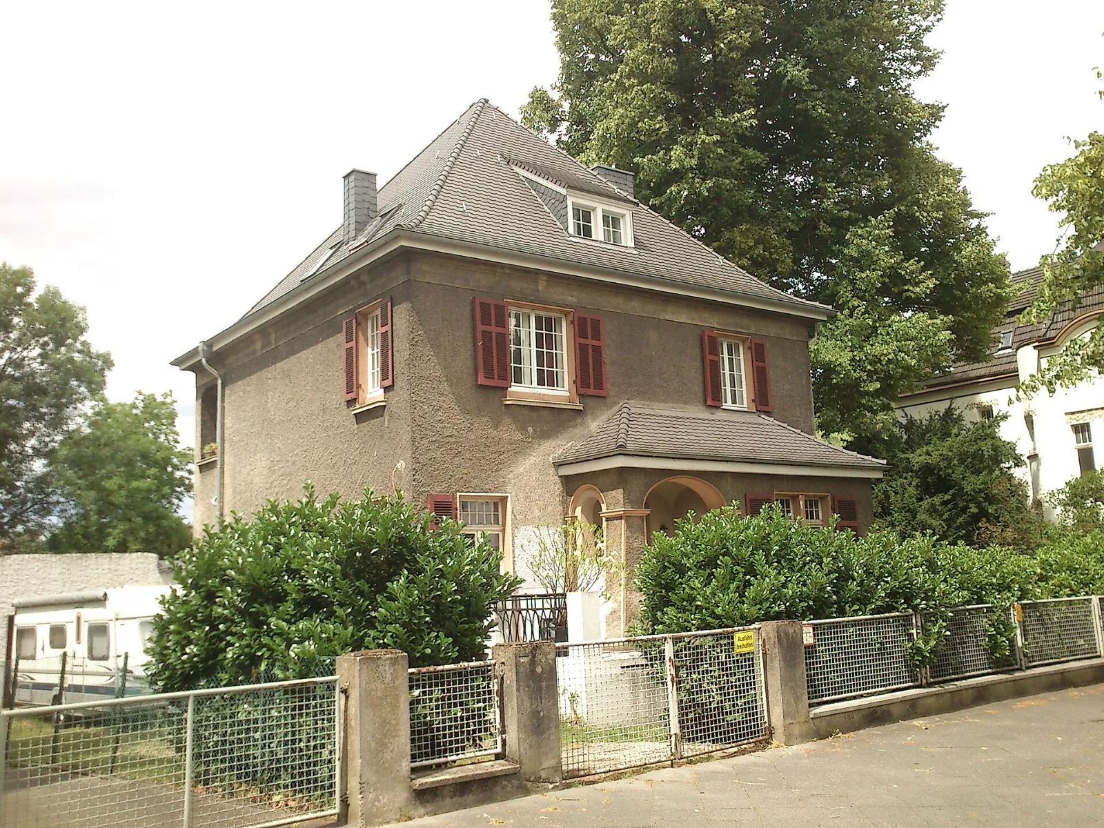 Denkmalgeschütztes Wohnhaus Vennhauser Allee 190 – Düsseldorf-Vennhausen