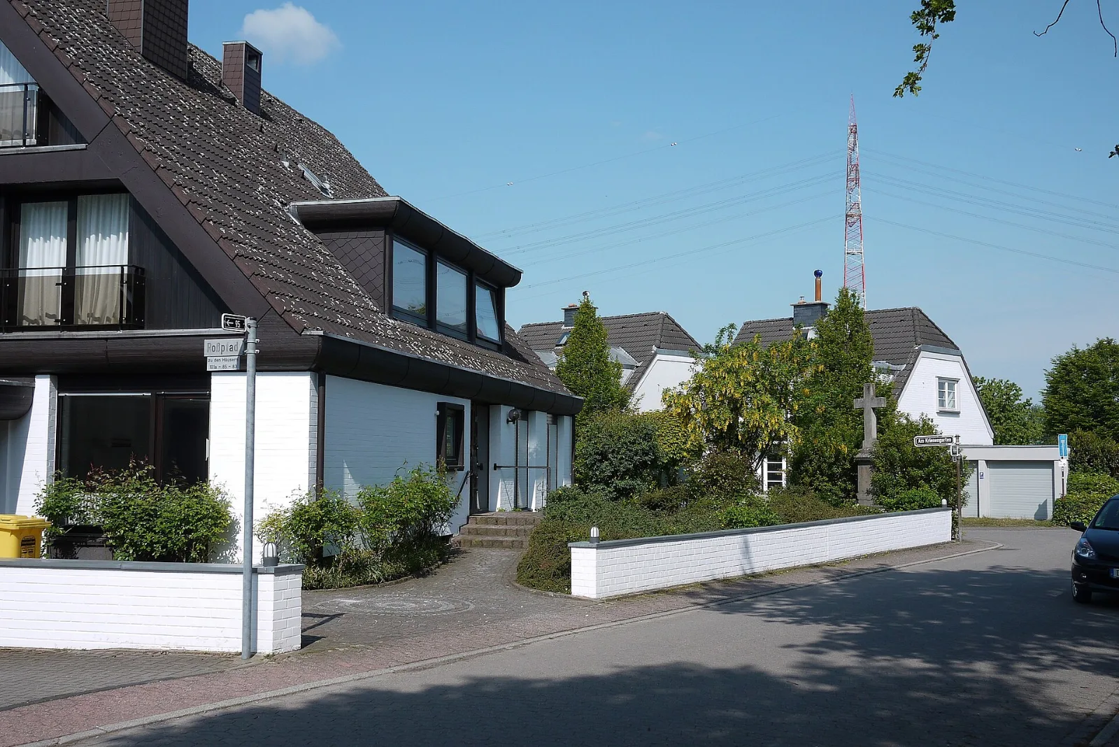 Wohnstraße Roßpfad in Bockum – Düsseldorf-Wittlaer